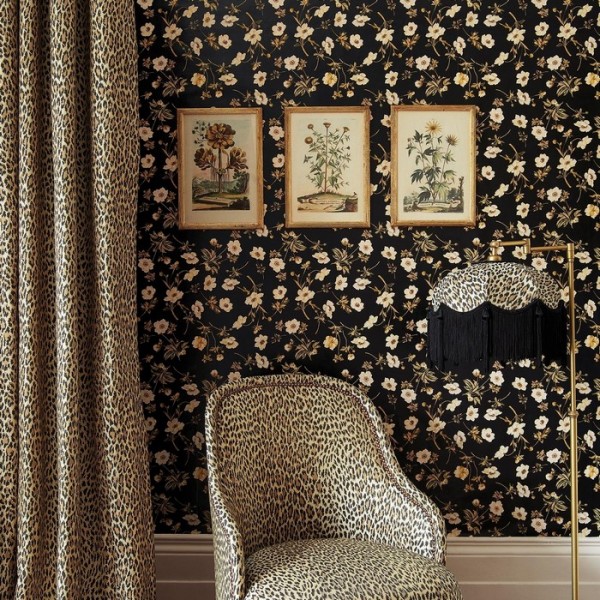 Papel Pintado POPPIUM EBONY - HOUSE OF HACKNEY