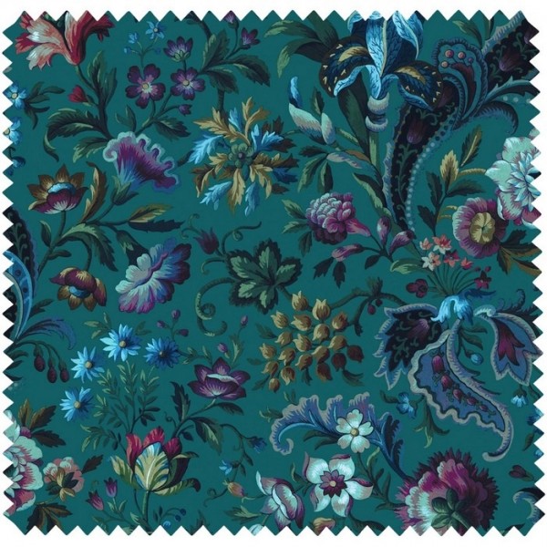 Tela FLORIKA VELVET - PETROL HOUSE OF HACKNEY Tela FLORIKA VELVET - PETROL HOUSE OF HACKNEY