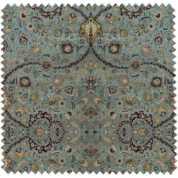 Tela ZANJAN VELVET - SAPPHIRE HOUSE OF HACKNEY Tela ZANJAN VELVET - SAPPHIRE HOUSE OF HACKNEY