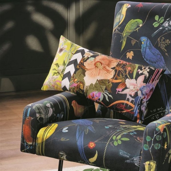 Tela FCL7024/02 BIRDS SINFONIA-CREPUSCULE CHRISTIAN LACROIX