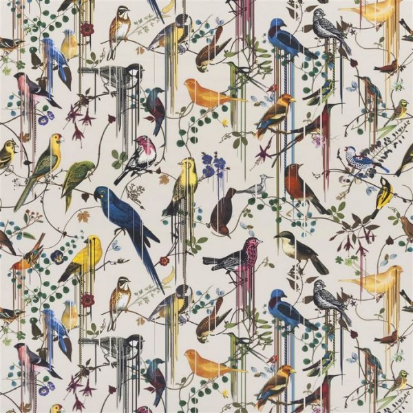 Tela FCL7024/03 BIRDS SINFONIA-JONC CHRISTIAN LACROIX