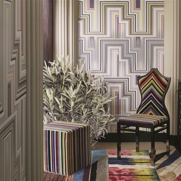 Tela FCL7028/01 ARC EN CIEL-PRISME CHRISTIAN LACROIX