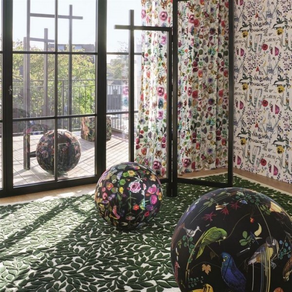 Tela FCL7034/01 BABYLONIA NIGHTS SOFT-CREPUSCULE CHRISTIAN LACROIX