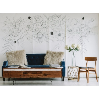 Papel Pintado BLOOMING GARLAND MURAL - ANEWALL