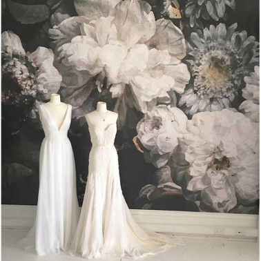 Papel Pintado DARK FLORAL MURAL - ANEWALL
