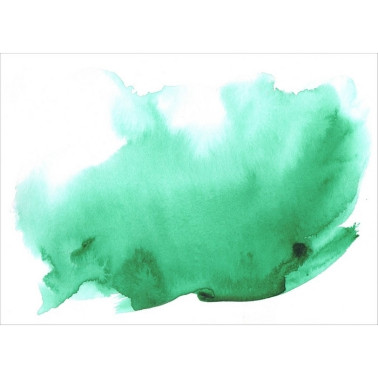 WATERCOLOR MURAL GREEN