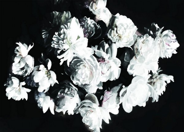 BOUQUET OF PEONIES MURAL