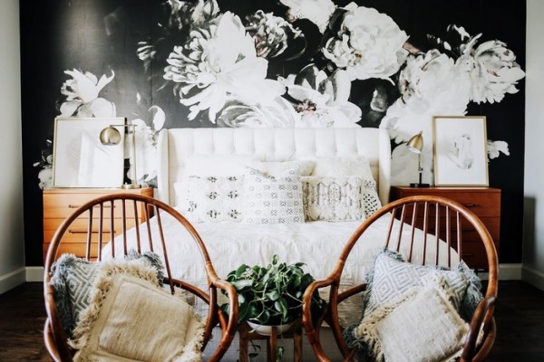 Papel Pintado BOUQUET OF PEONIES MURAL - ANEWALL