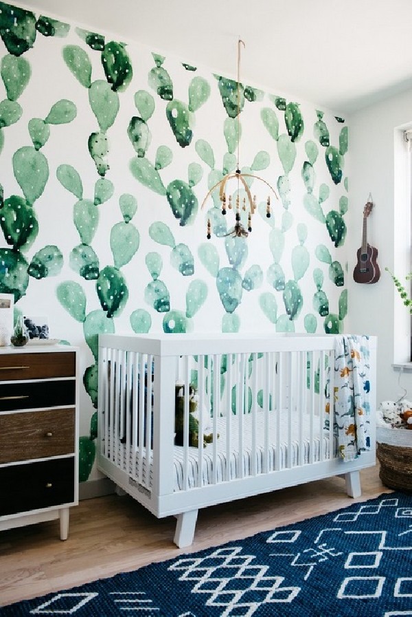 Papel Pintado CACTUS MURAL - ANEWALL
