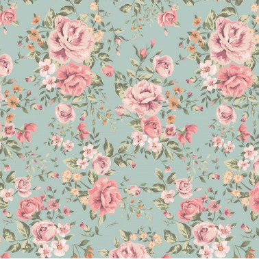 CUTESIE FLORAL MURAL