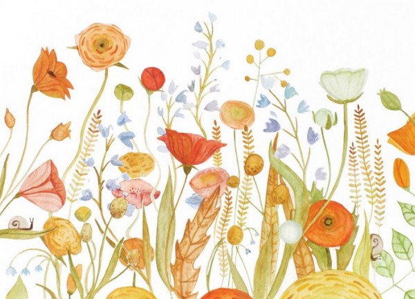 Papel Pintado WILDFLOWER MURAL - ANEWALL