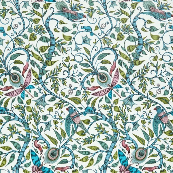 Papel Pintado Rousseau Jungle WP W0104-03 - CLARKE & CLARKE Papel Pintado Rousseau Jungle WP W0104-03 - CLARKE & CLARKE