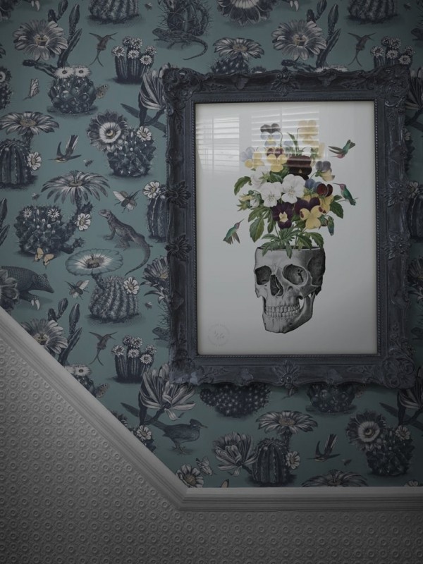 Papel Pintado Priscilla Desert Blue DVS007 - DIVINE SAVAGES