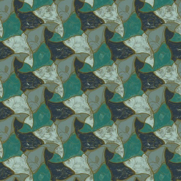 Papel Pintado 23101 FISH - JANNELLI E VOLPI Papel Pintado 23101 FISH - JANNELLI E VOLPI
