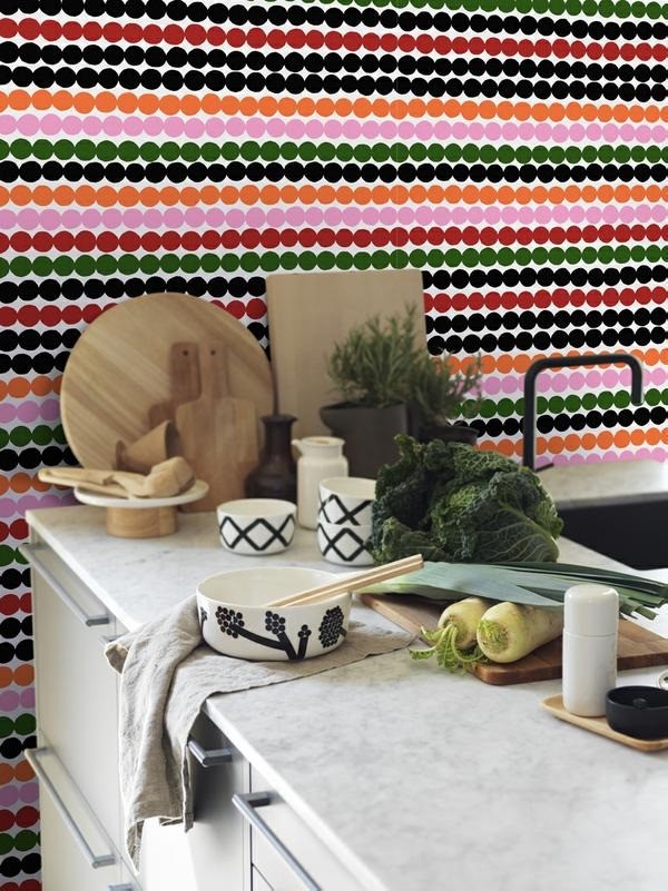 Papel Pintado RÄSYMATTO 23320 - MARIMEKKO