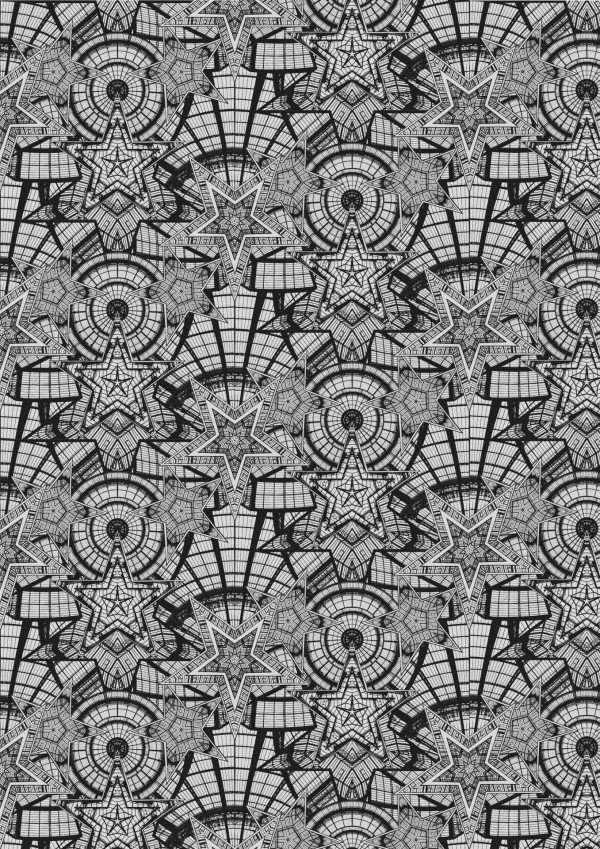 Papel Pintado 3318-01 COUPOLE OR - JEAN PAUL GAULTIER