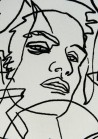 Papel Pintado 3322-01 CROQUIS ECRU-NOIR - JEAN PAUL GAULTIER