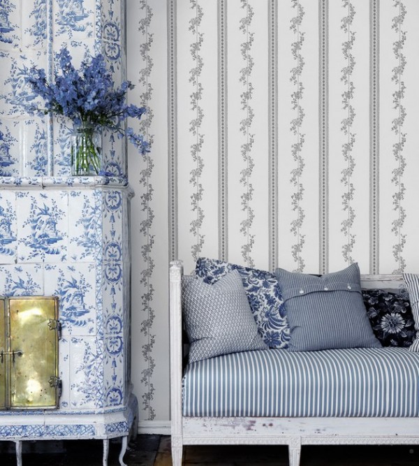Papel Pintado DROTTNINGHOLM 4508 - BORAS TAPETER