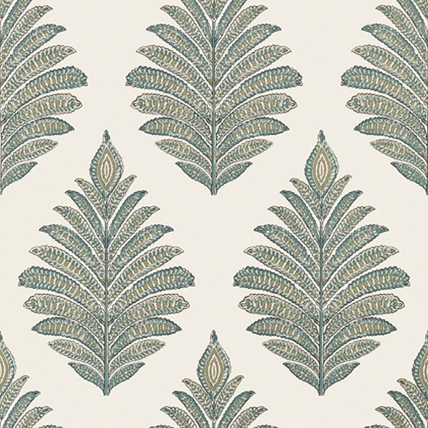 PALAMPORE LEAF AT78723 Robin´s Egg Beige