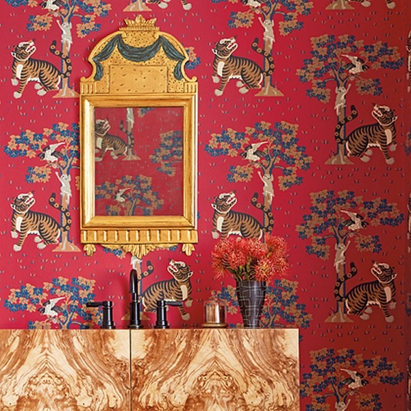 Papel Pintado KHANA AT78780 Blue - ANNA FRENCH