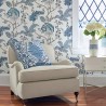 Papel Pintado KALAMKARI VINE AT78740 Yellow Aqua - ANNA FRENCH