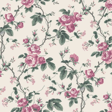 Papel Pintado FRENCH ROSES 7210 - BORAS TAPETER