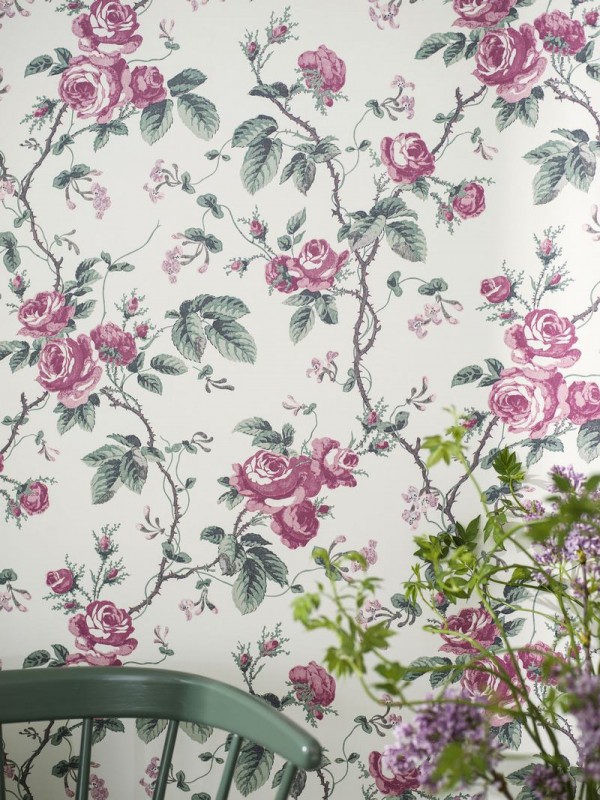 Papel Pintado FRENCH ROSES 7210 - BORAS TAPETER
