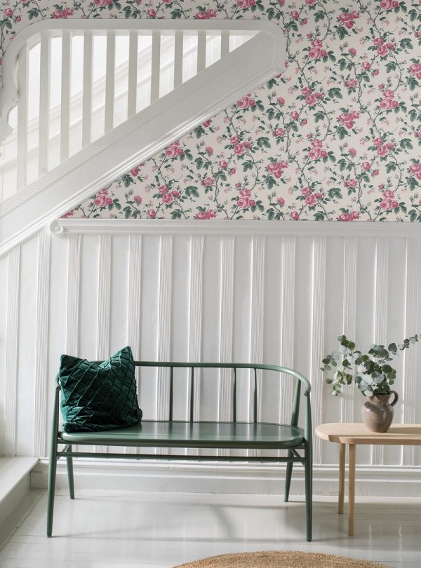 Papel Pintado FRENCH ROSES 7210 - BORAS TAPETER