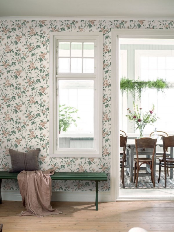 Papel Pintado FRENCH ROSES 7211 - BORAS TAPETER