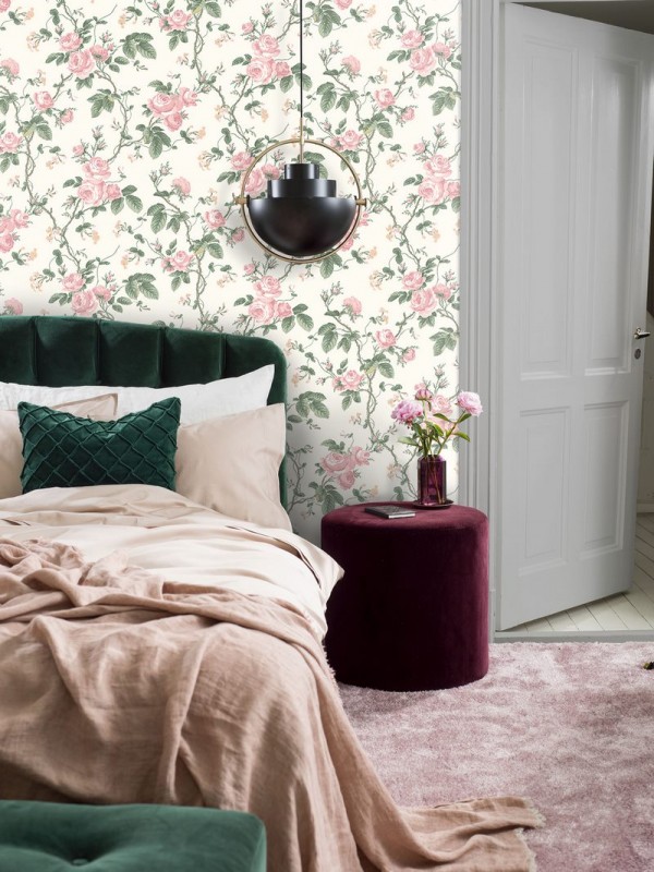 Papel Pintado FRENCH ROSES 7212 - BORAS TAPETER