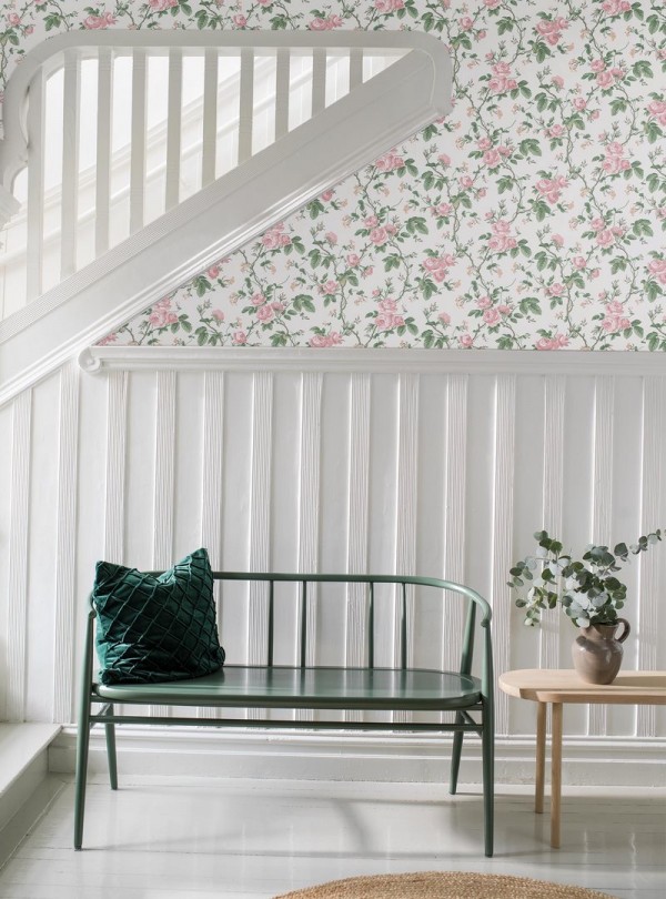 Papel Pintado FRENCH ROSES 7212 - BORAS TAPETER