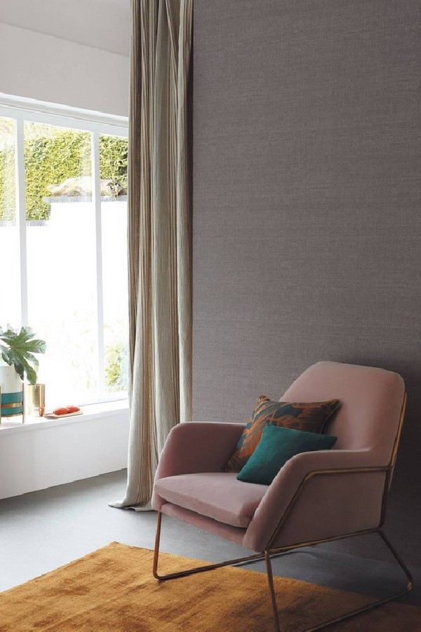 Papel Pintado SHANTUNG 74182452 CURRY - CASAMANCE