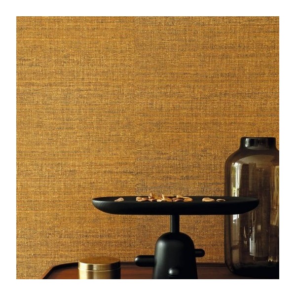 Papel Pintado SHANTUNG 74182452 CURRY - CASAMANCE