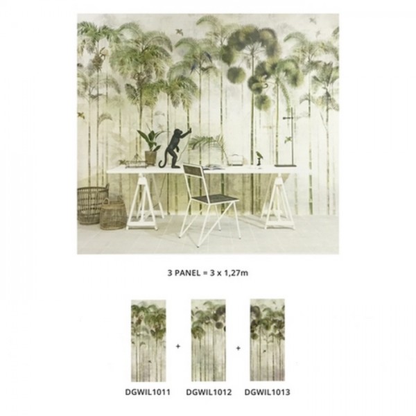 Papel Pintado DGWIL1011 JUNGLE GREENERY - KHROMA