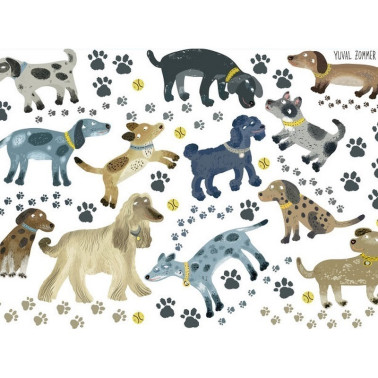 Papel Pintado W590-01 WALKIES WALL STICKERS - VILLANOVA