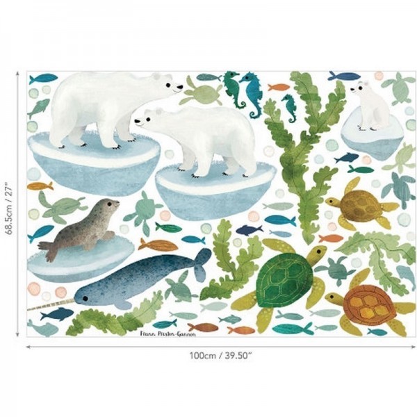 Papel Pintado W577-01 OCEAN ANTICS WALL STICKERS - VILLANOVA