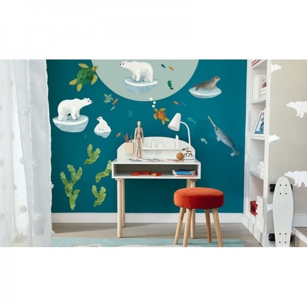 W577-01 OCEAN ANTICS WALL STICKERS