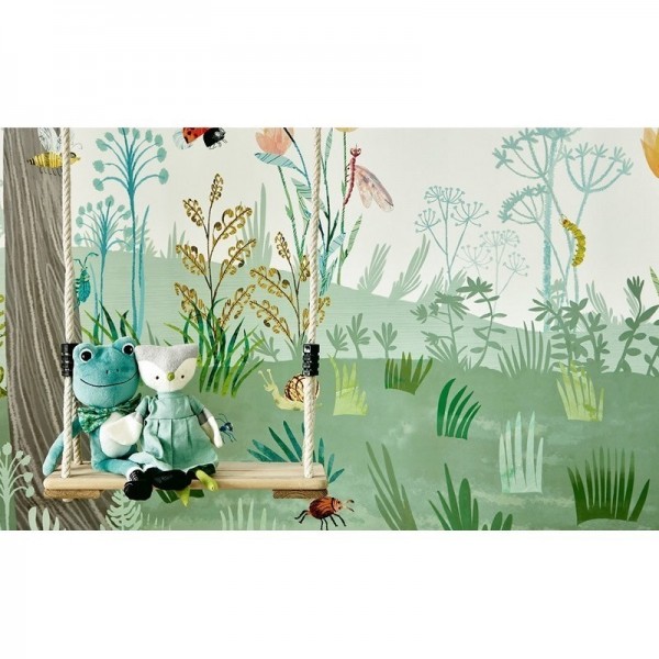 Papel Pintado W575-01 BUSY BUZZY WALL MURAL - VILLANOVA