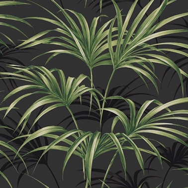 Papel Pintado TP80600 OPEN PALM LEAF - WALLQUEST