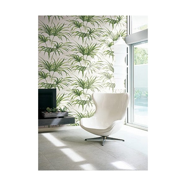 Papel Pintado TP80610 OPEN PALM LEAF - WALLQUEST
