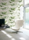 Papel Pintado TP80610 OPEN PALM LEAF - WALLQUEST