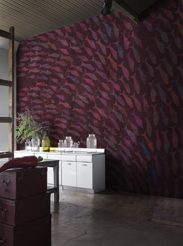 Papel Pintado RAINBOW FISH 18023_1 - LONDON ART