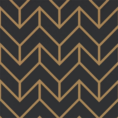 Papel Pintado Tessellation Graphite 111984 - Harlequin