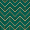 Tessellation Teal-Gold 111985
