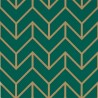 Tessellation Teal-Gold 111985