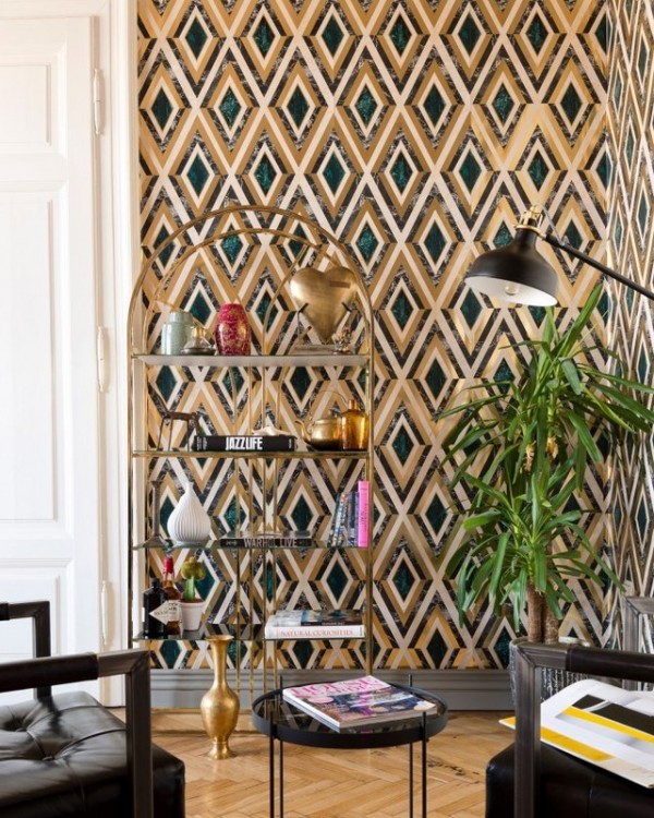 Papel Pintado WP20292 diamond sin brass - MIND THE GAP