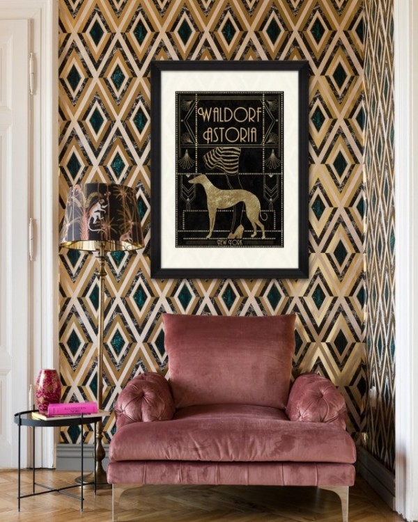 Papel Pintado WP20292 diamond sin brass - MIND THE GAP