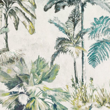 Papel Pintado W415-04 Japura Indian Green - ROMO