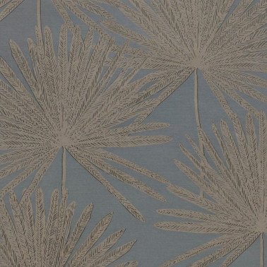 Papel Pintado W416-08 Pacaya Gunmetal - ROMO