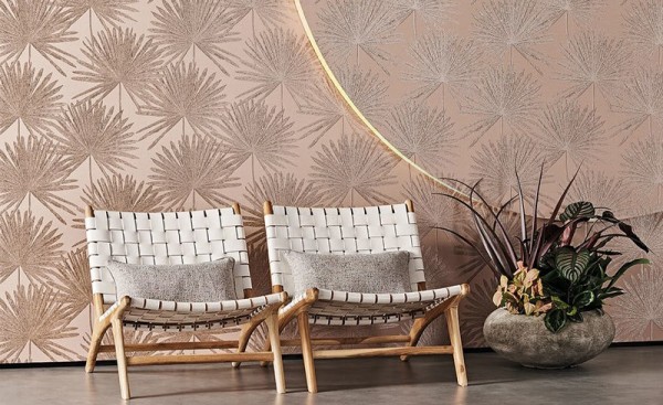 Papel Pintado W416-02 Pacaya Silver Birch - ROMO